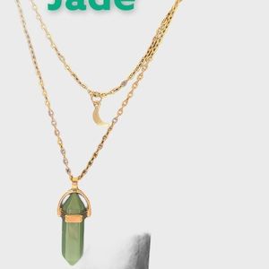 Crystal & Moon necklace
